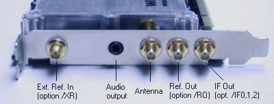 WR-G315i receiver with factory fitted options