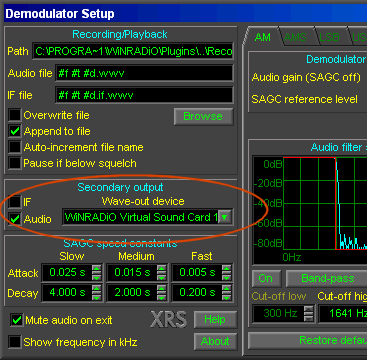 WiNRADiO Virtual Sound Card